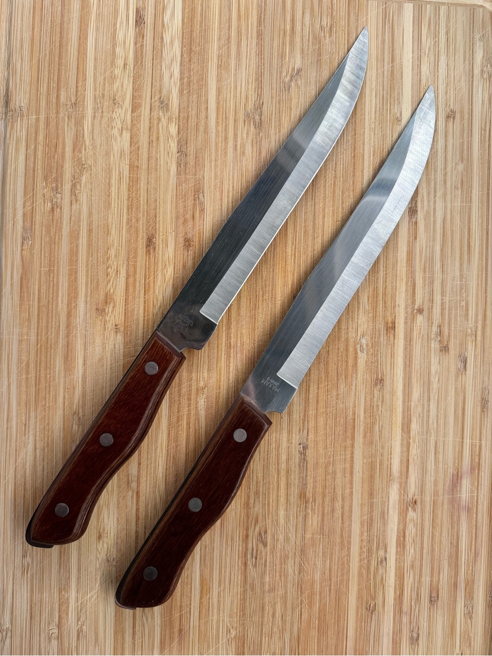 Vintage Maxam Steel Knife Set